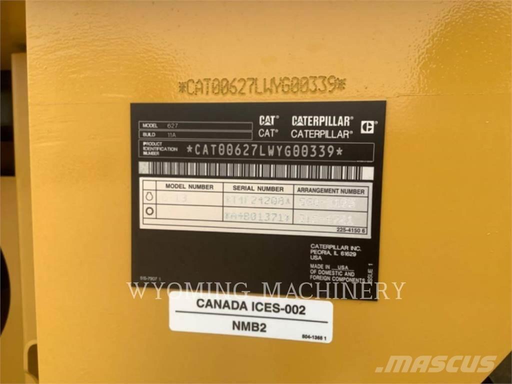 CAT 627 Strgalci