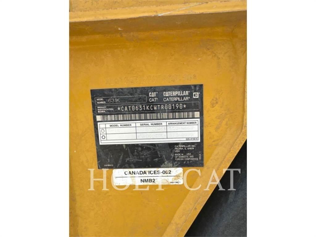 CAT 631K Strgalci