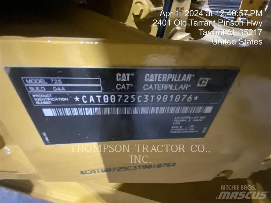 CAT 725 Zglobni demperji