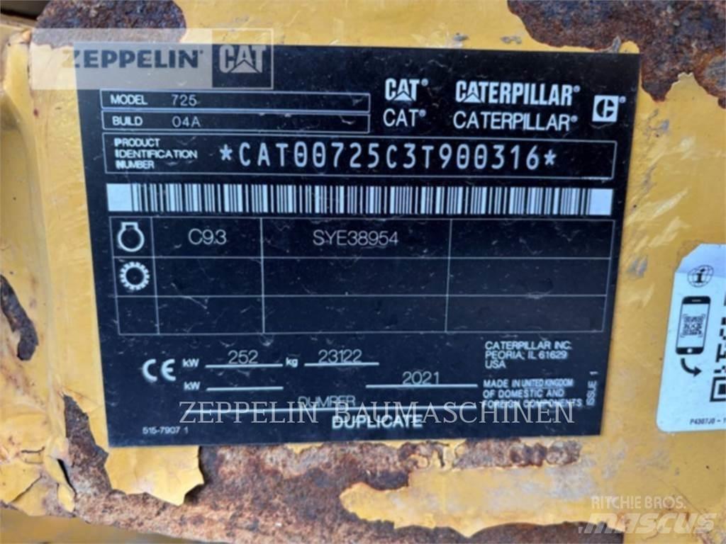 CAT 725-04A Zglobni demperji