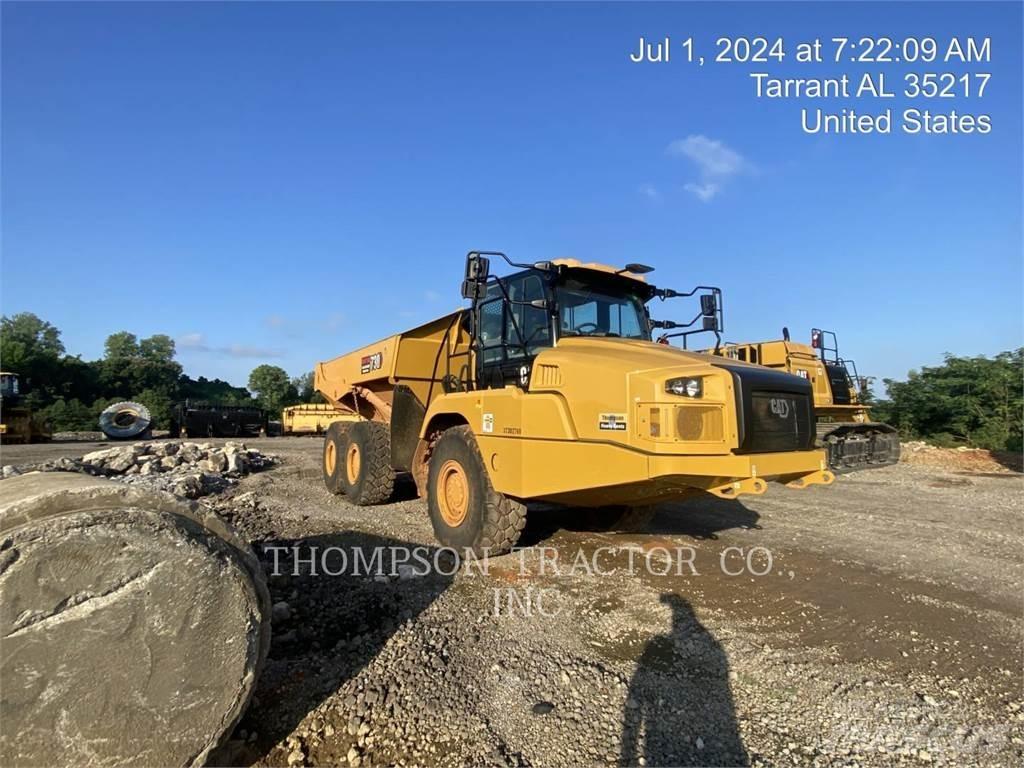 CAT 730 Zglobni demperji