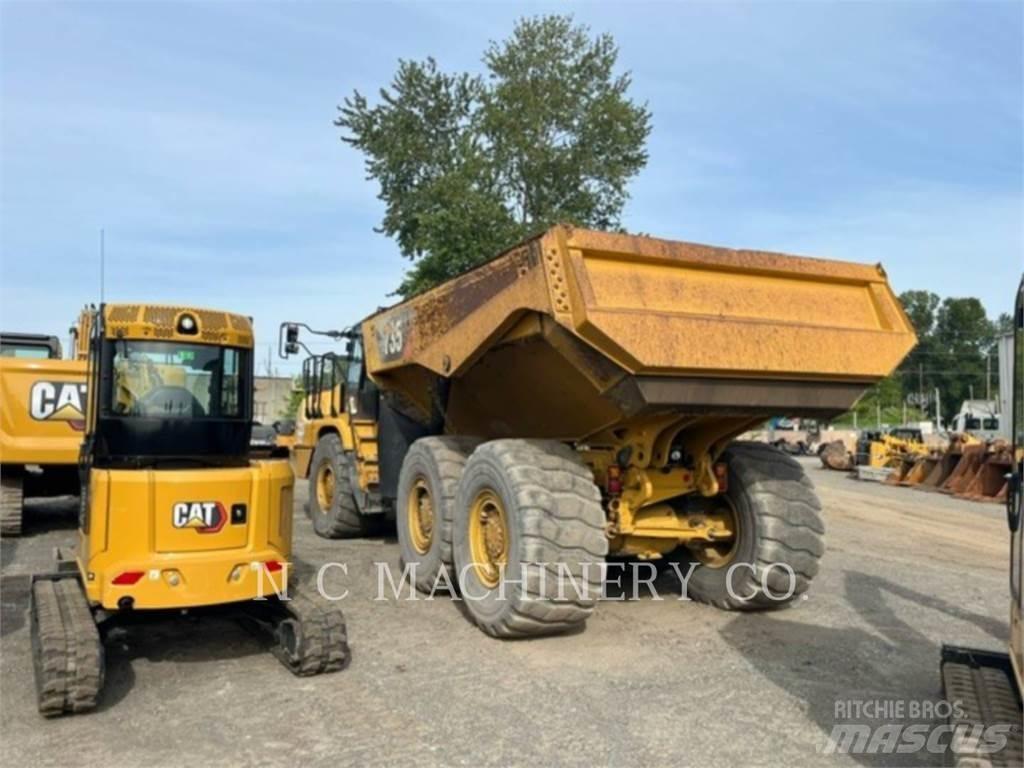 CAT 735 Kiper tovornjaki