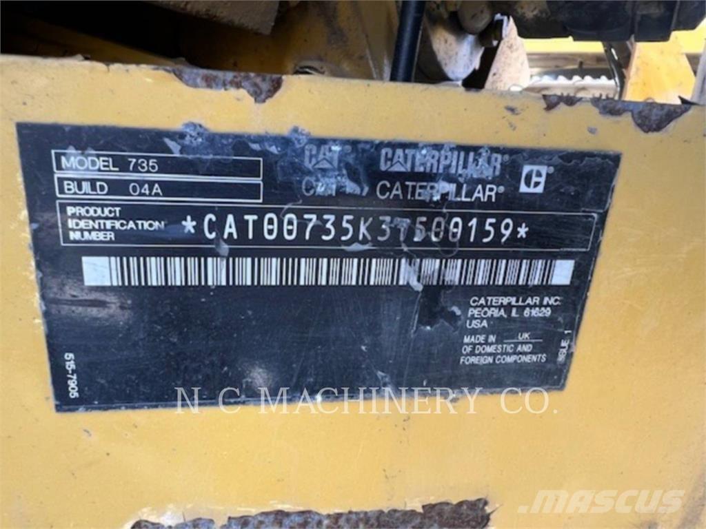 CAT 735 Zglobni demperji