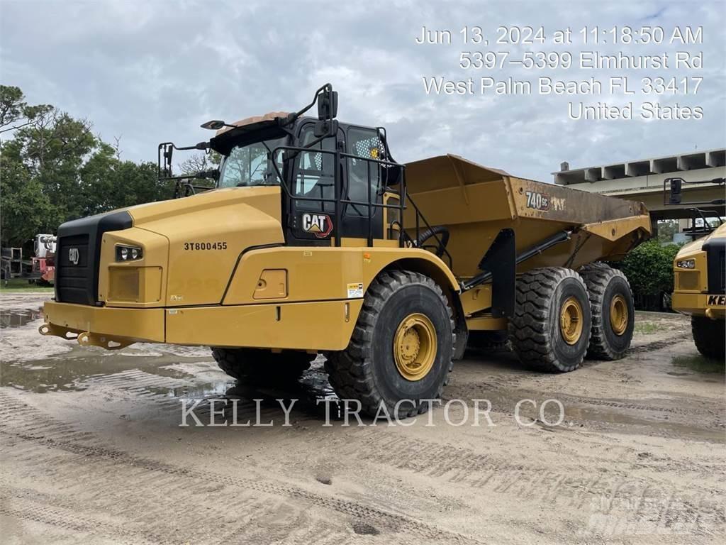 CAT 740 Zglobni demperji