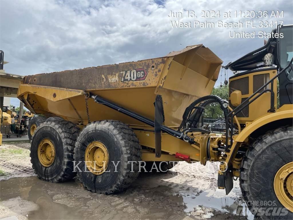 CAT 740 Zglobni demperji