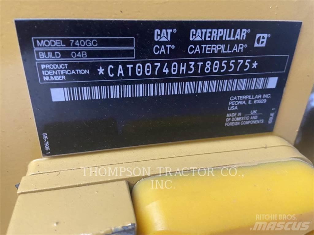 CAT 740 GC Zglobni demperji