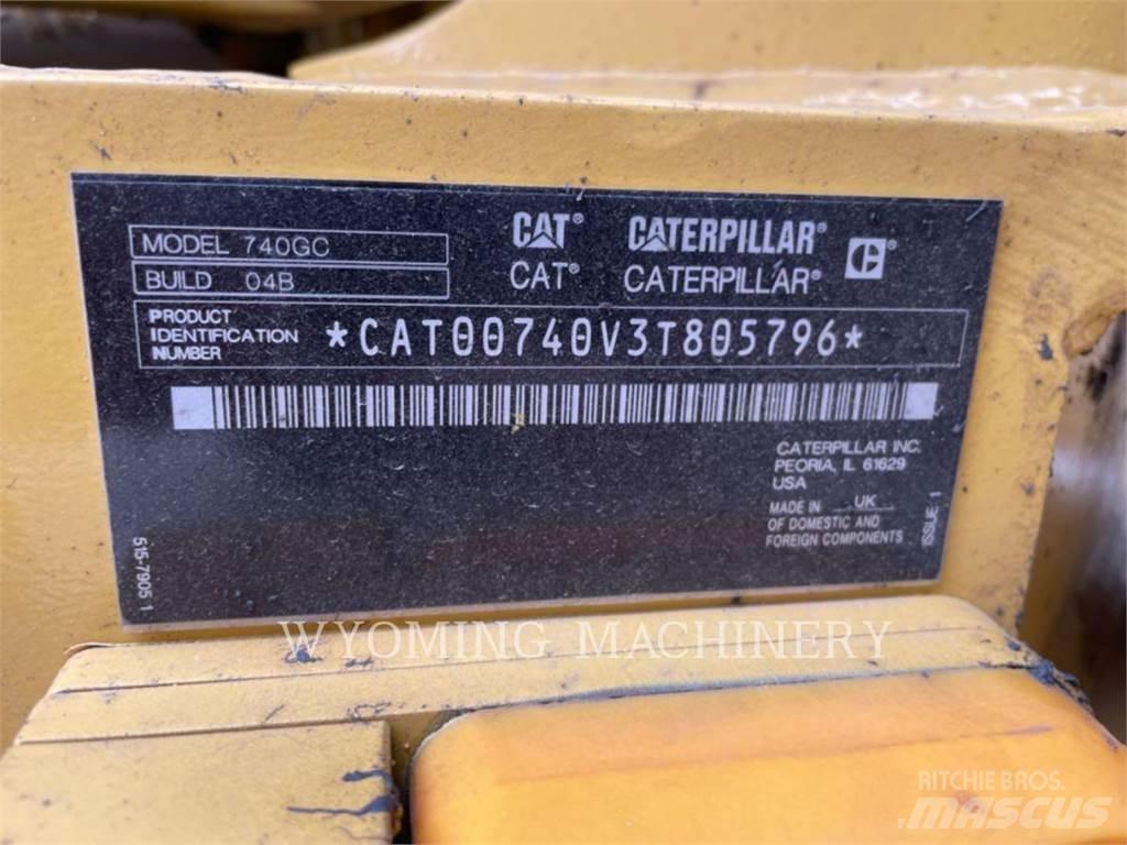 CAT 740 GC Zglobni demperji