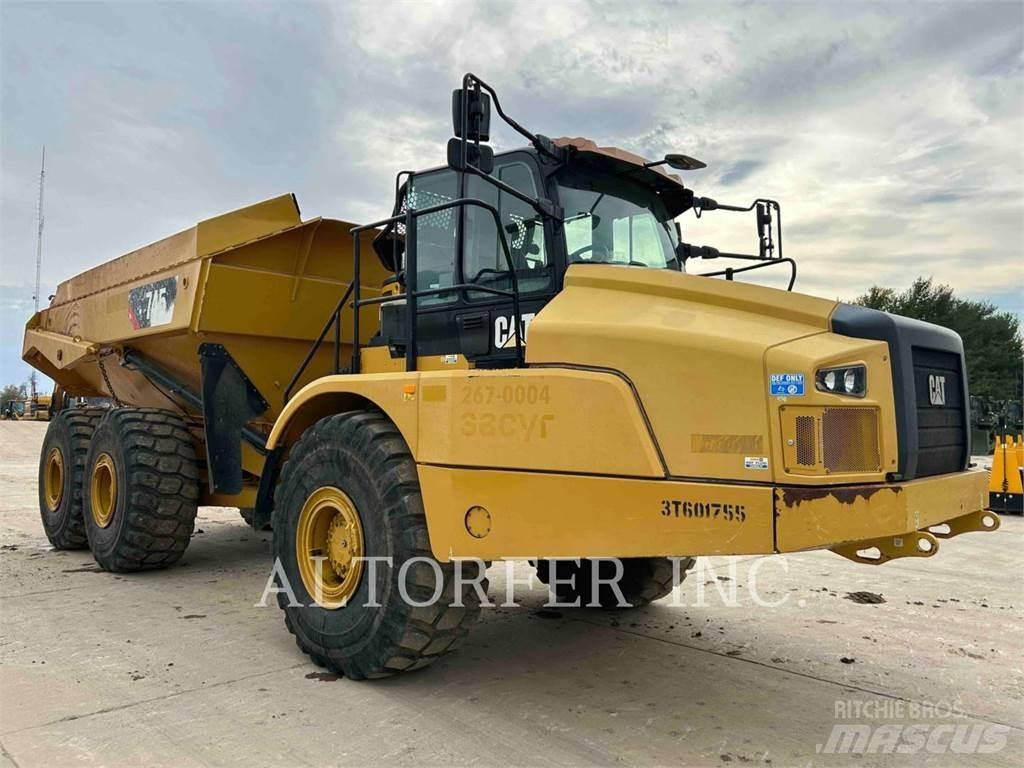 CAT 745 Zglobni demperji