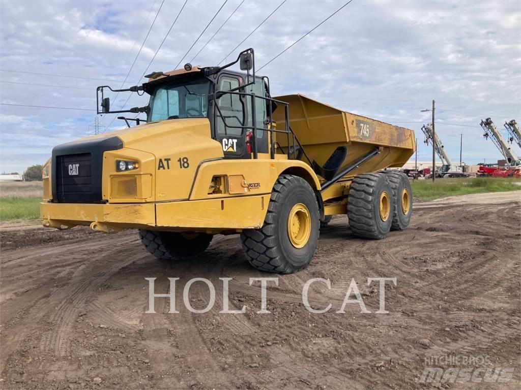 CAT 745 Zglobni demperji