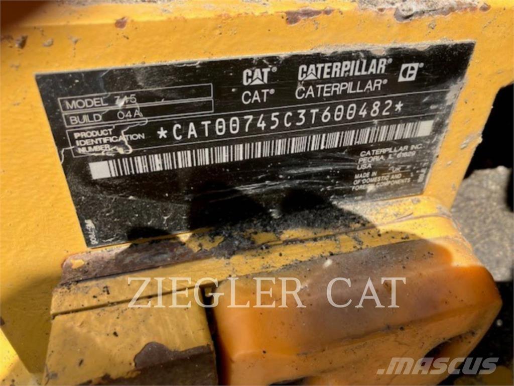 CAT 745 Zglobni demperji