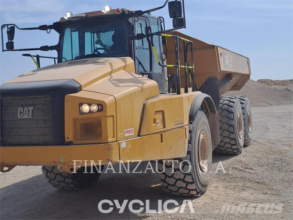 CAT 745 Zglobni demperji
