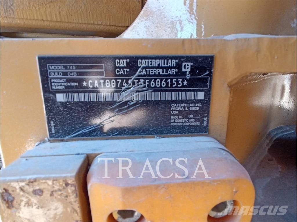 CAT 745 Zglobni demperji