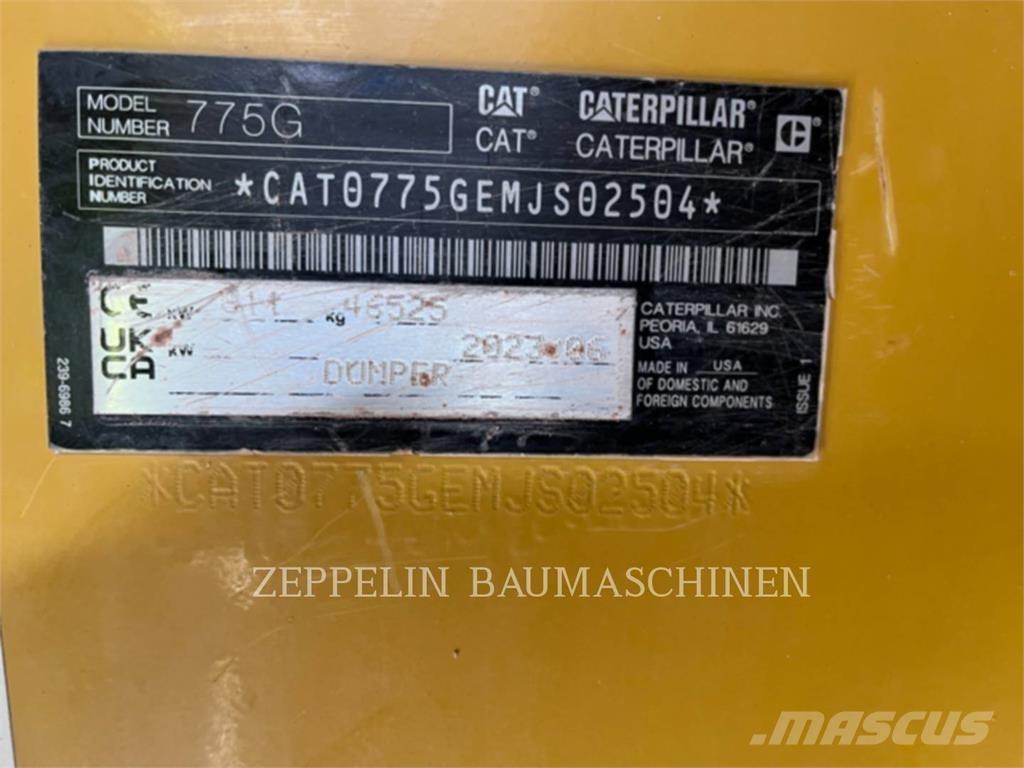 CAT 775G Zglobni demperji