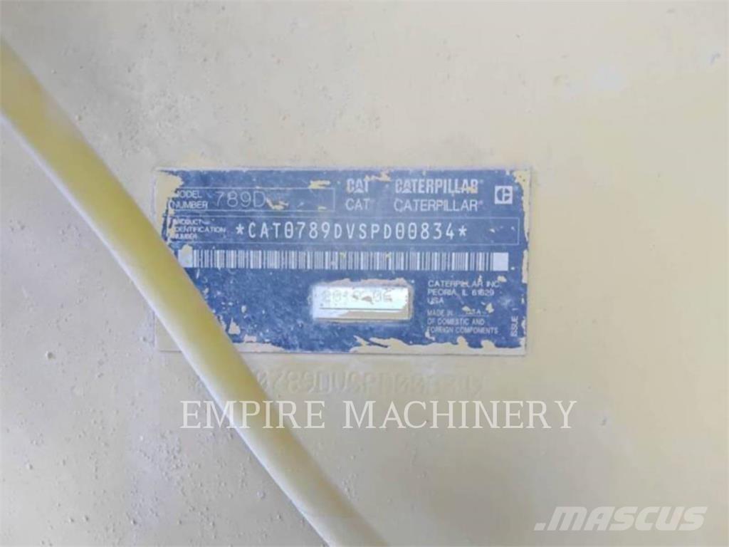CAT 789D Zglobni demperji