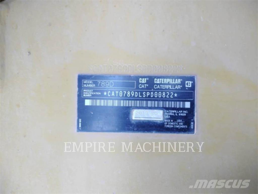 CAT 789D Zglobni demperji