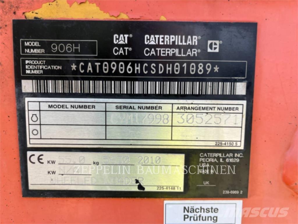 CAT 906H Kolesni nakladalci