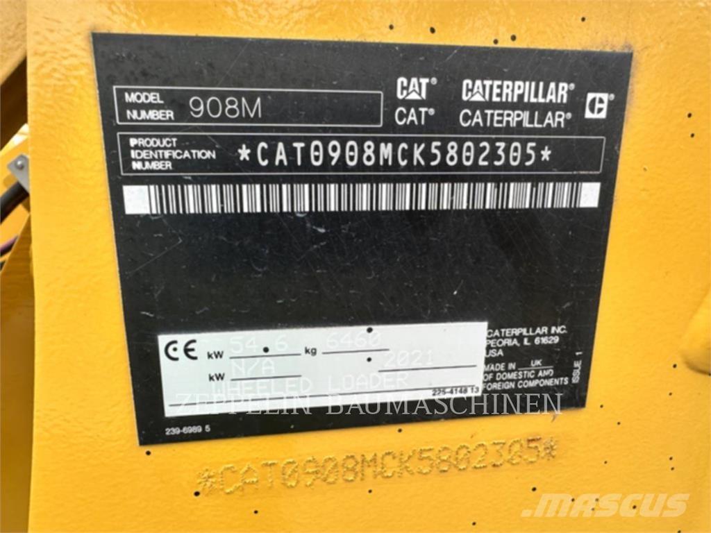 CAT 908M Kolesni nakladalci