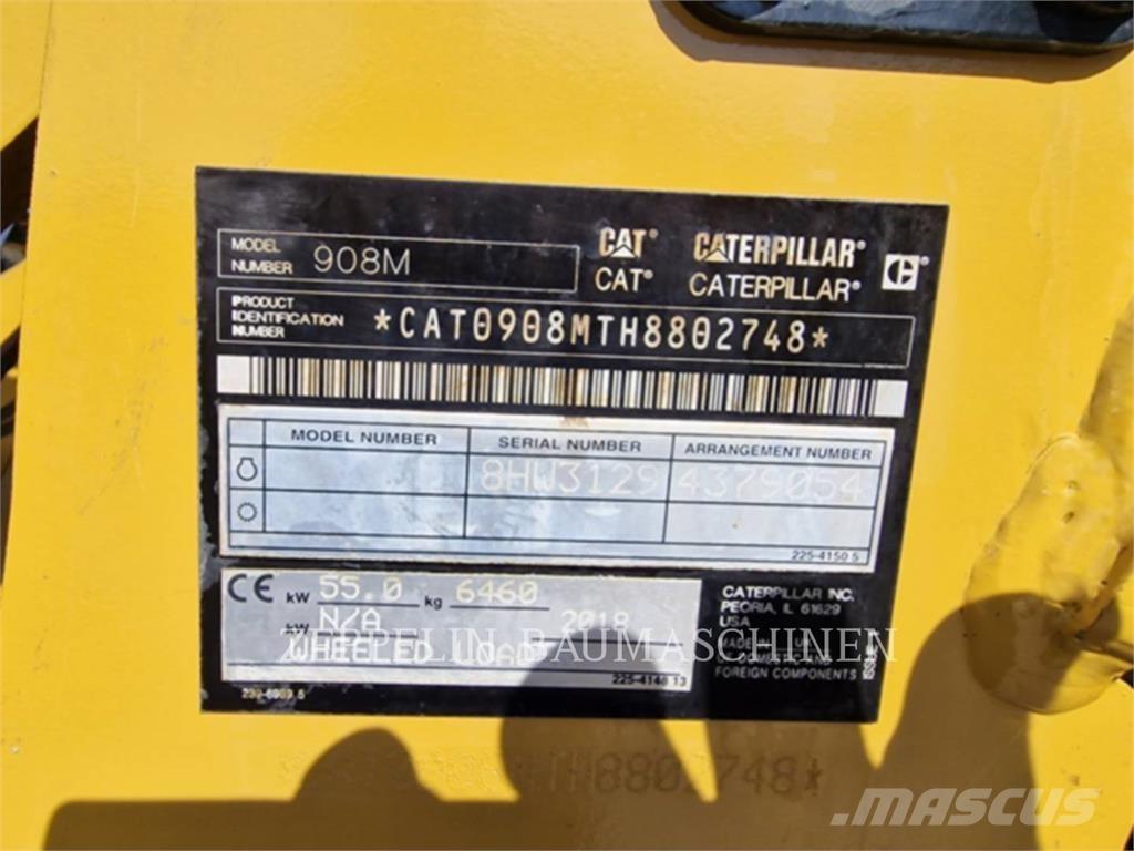 CAT 908M Kolesni nakladalci