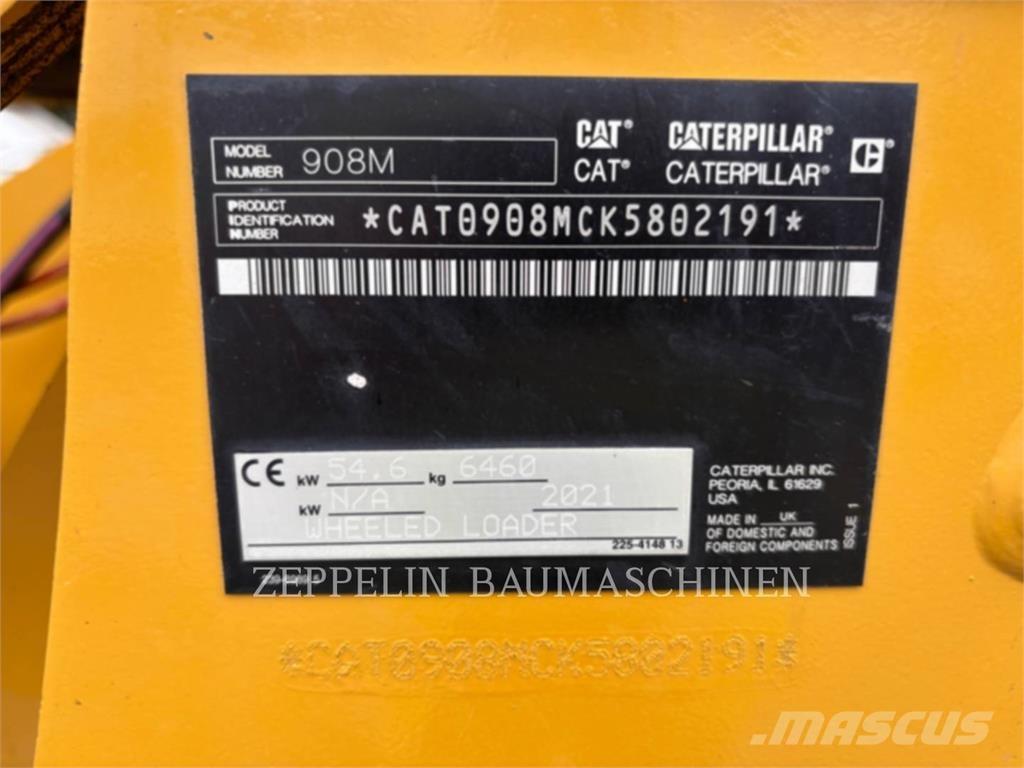CAT 908M Kolesni nakladalci