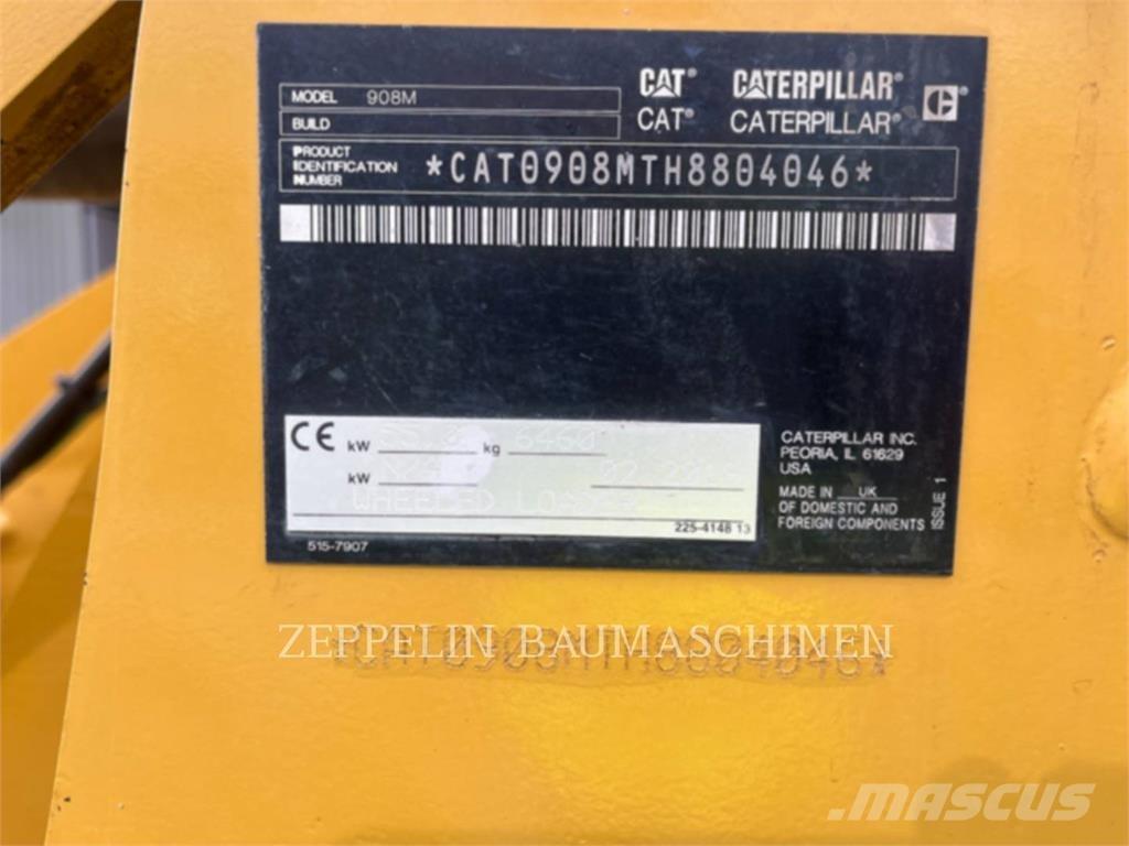 CAT 908M Kolesni nakladalci