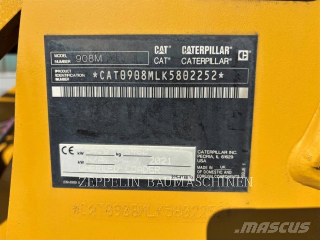 CAT 908M Kolesni nakladalci