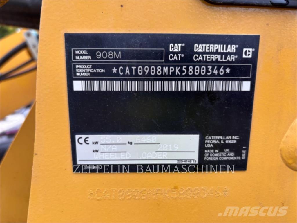 CAT 908M Kolesni nakladalci