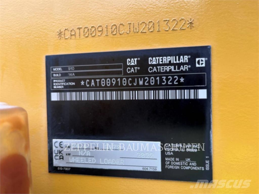 CAT 910-14A Kolesni nakladalci
