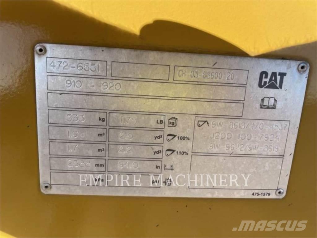 CAT 910-POBU Gradbeništvo - drugo