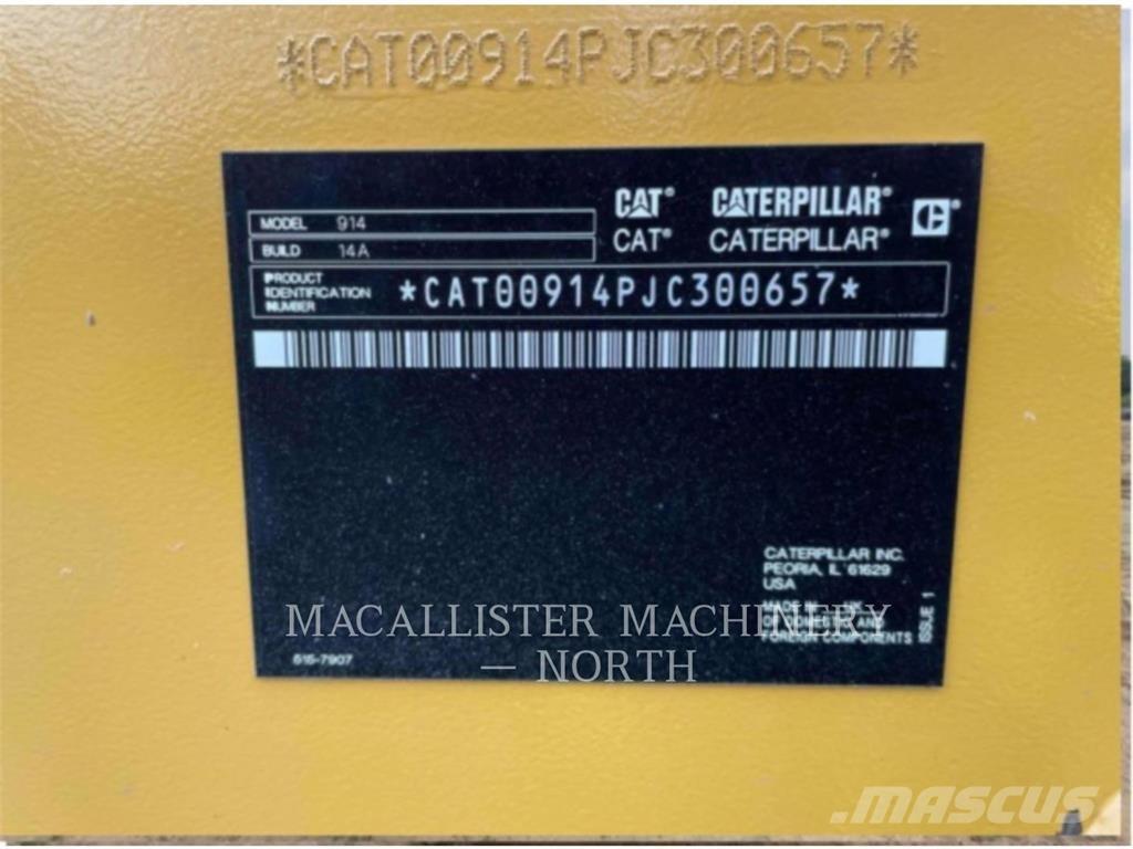 CAT 91414 Kolesni nakladalci