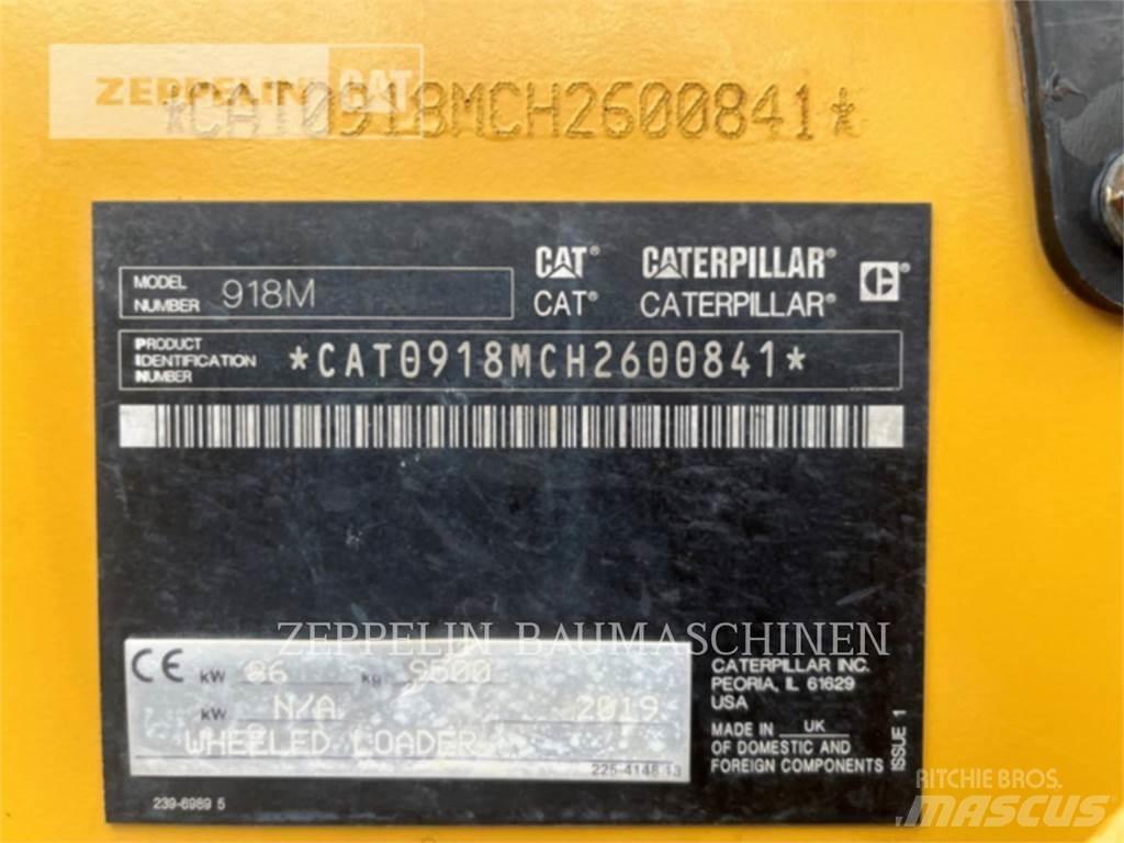 CAT 918M Kolesni nakladalci