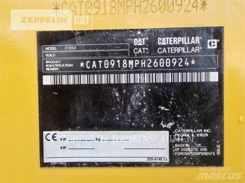 CAT 918M Kolesni nakladalci