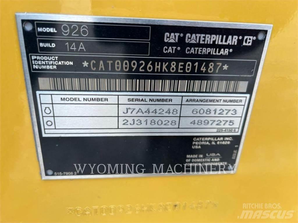 CAT 926 Kolesni nakladalci