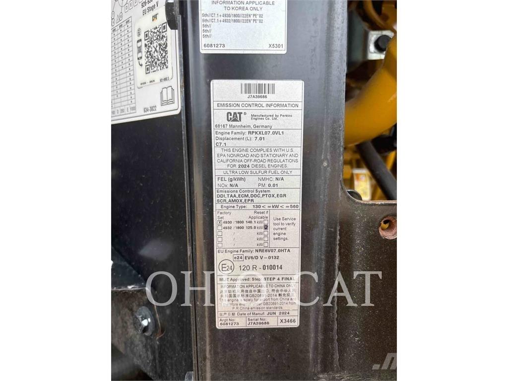 CAT 92614 Kolesni nakladalci