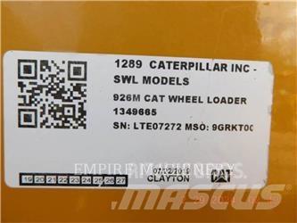 CAT 926M Kolesni nakladalci