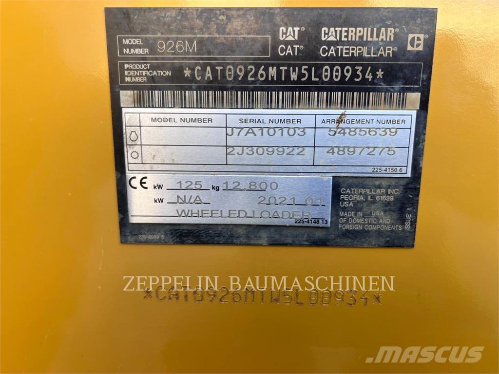 CAT 926M Kolesni nakladalci