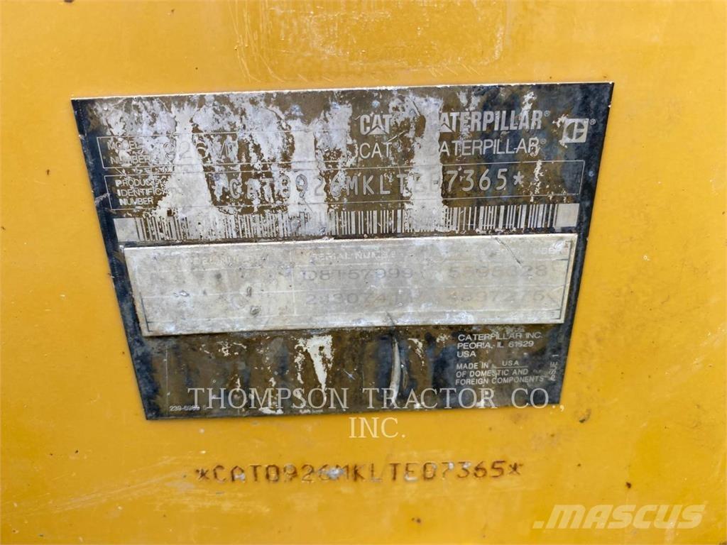 CAT 926M Kolesni nakladalci
