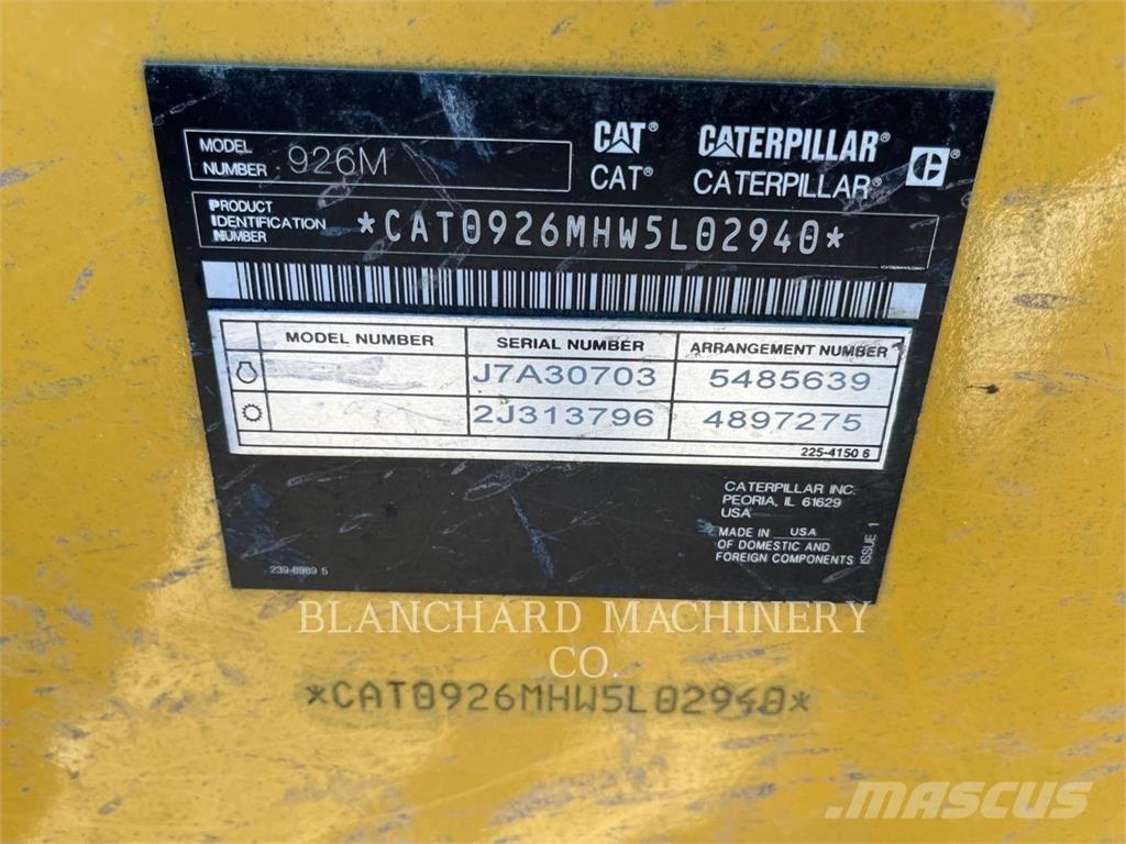 CAT 926M Kolesni nakladalci