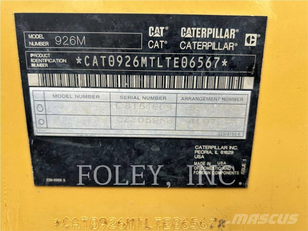 CAT 926M Kolesni nakladalci