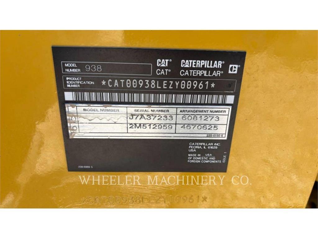 CAT 938 QC Kolesni nakladalci