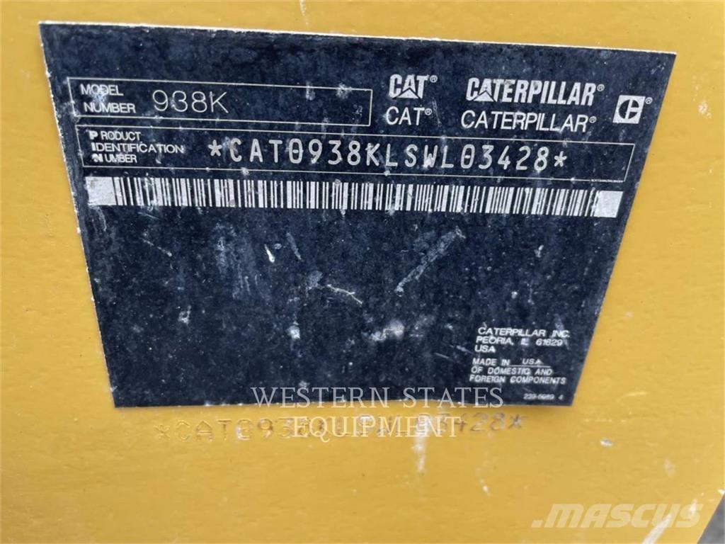 CAT 938K Kolesni nakladalci