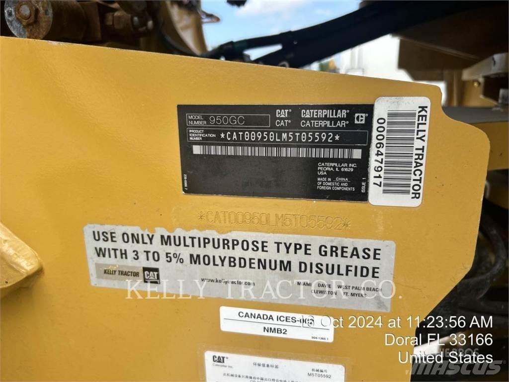 CAT 950 GC Kolesni nakladalci