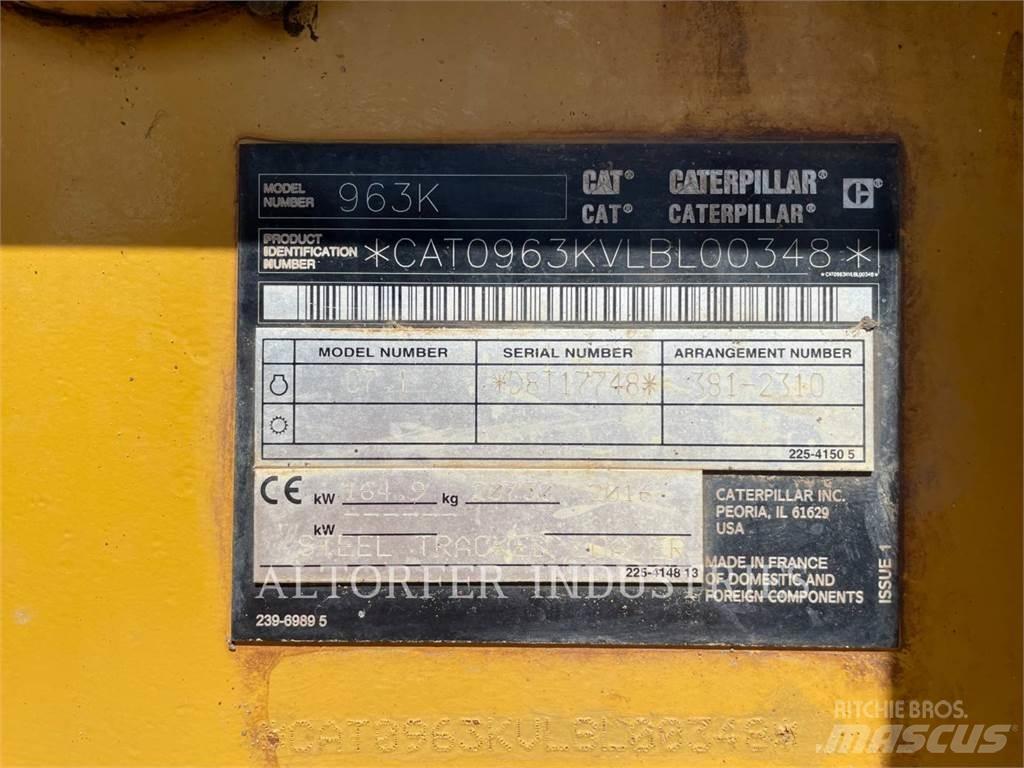 CAT 963K Nakladalci goseničarji