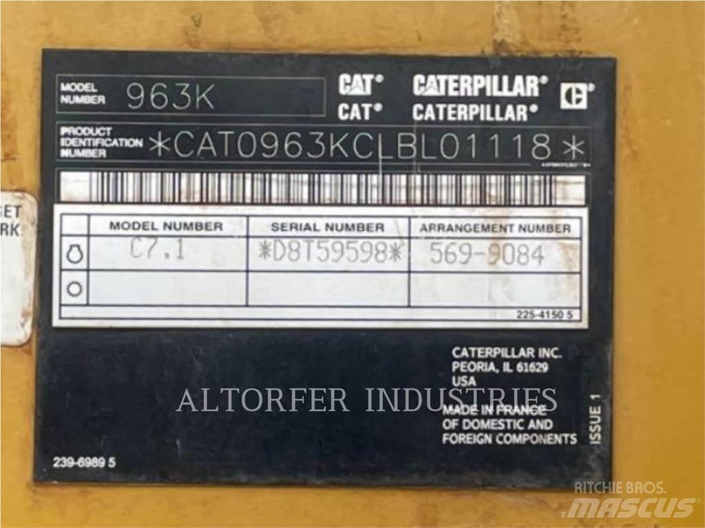 CAT 963K Nakladalci goseničarji