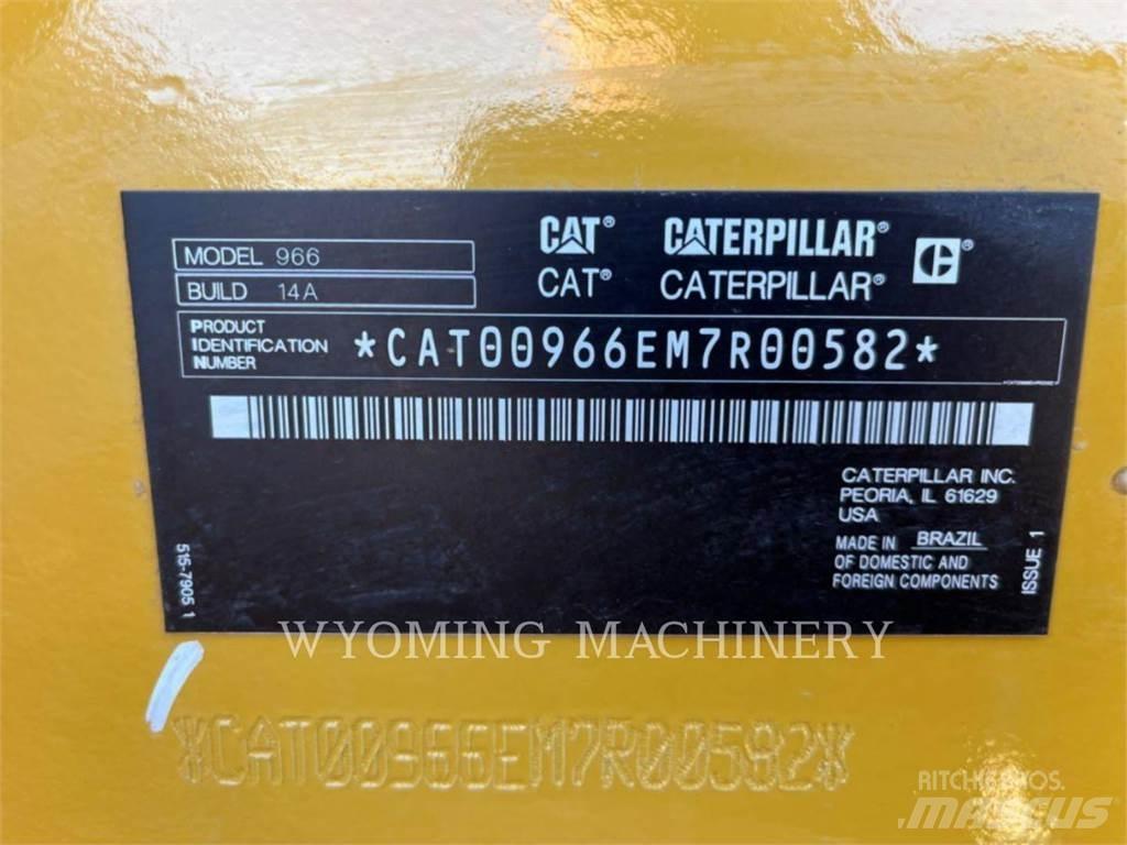 CAT 966 Kolesni nakladalci