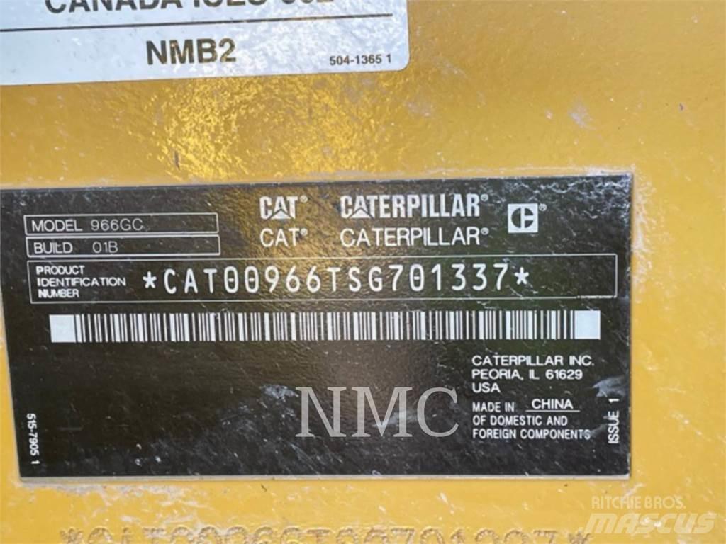 CAT 966 Kolesni nakladalci
