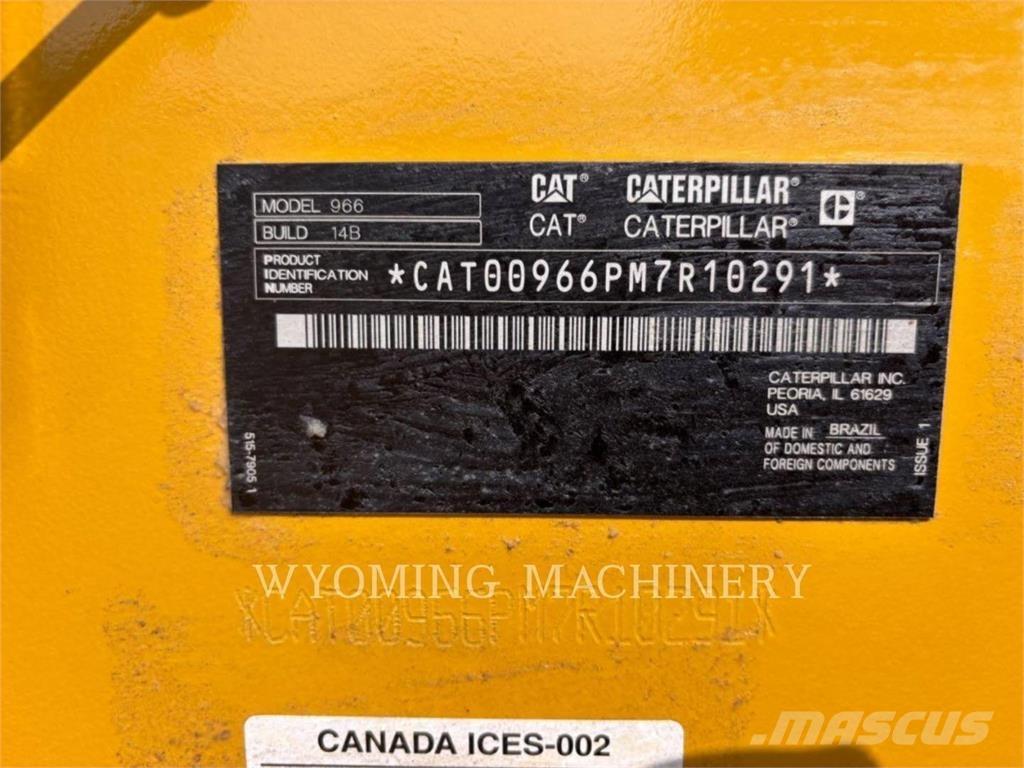 CAT 966 Kolesni nakladalci