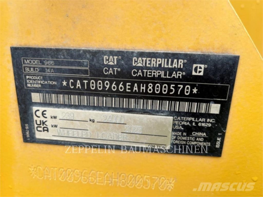 CAT 966 Kolesni nakladalci