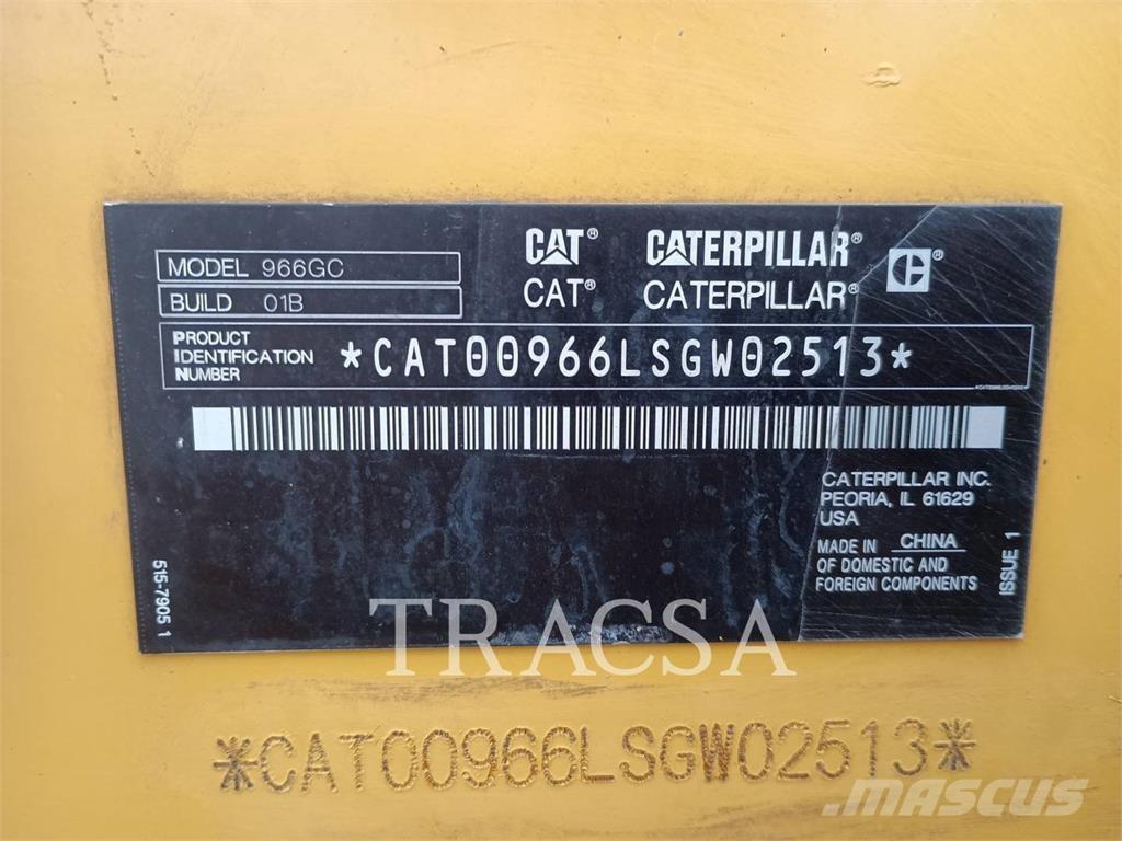 CAT 966GC Kolesni nakladalci