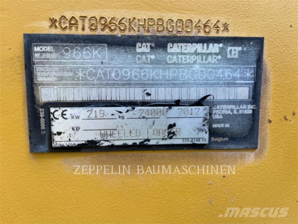 CAT 966K Kolesni nakladalci