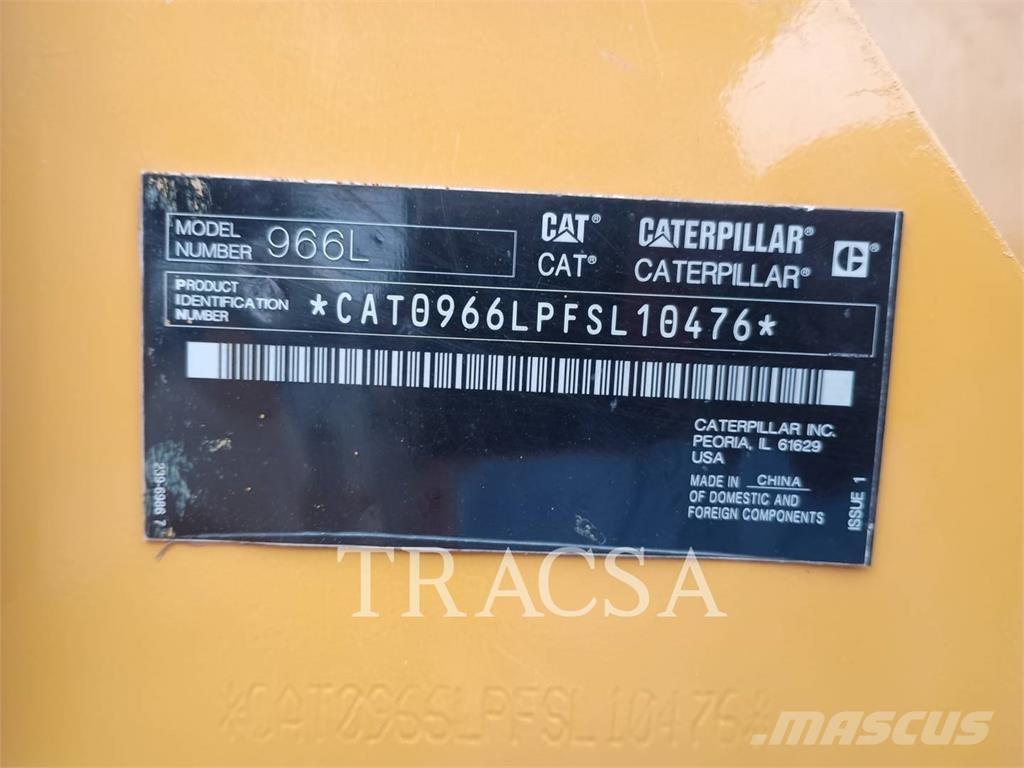 CAT 966L Kolesni nakladalci